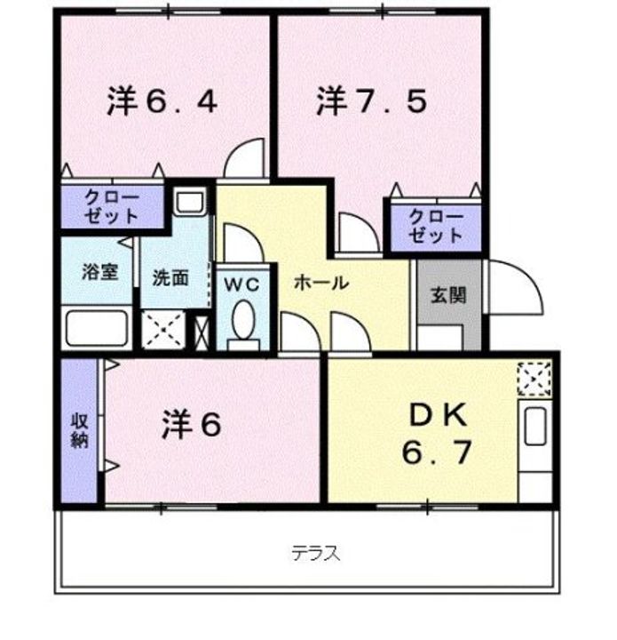 エバーグリーン守口の間取り