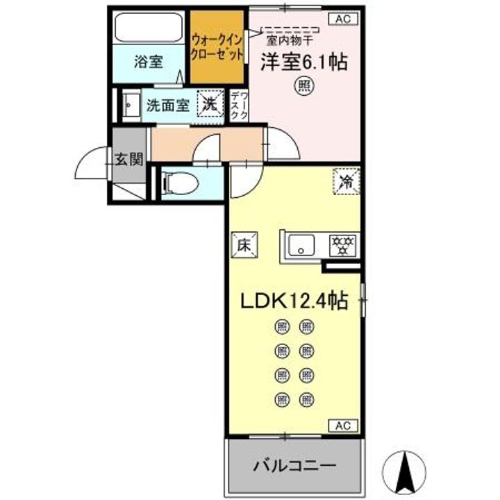 Solaireの間取り