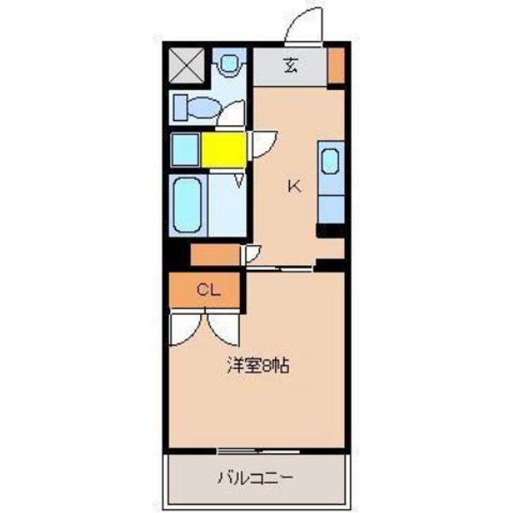ANマンション306の間取り