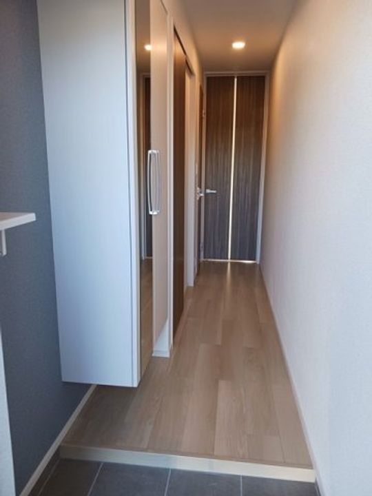 メロウソレイユⅢの玄関