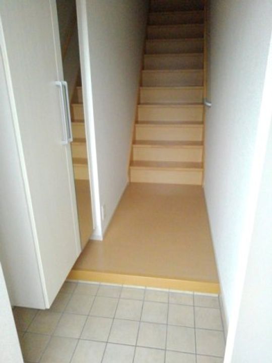 ラ・ポルトⅡの玄関