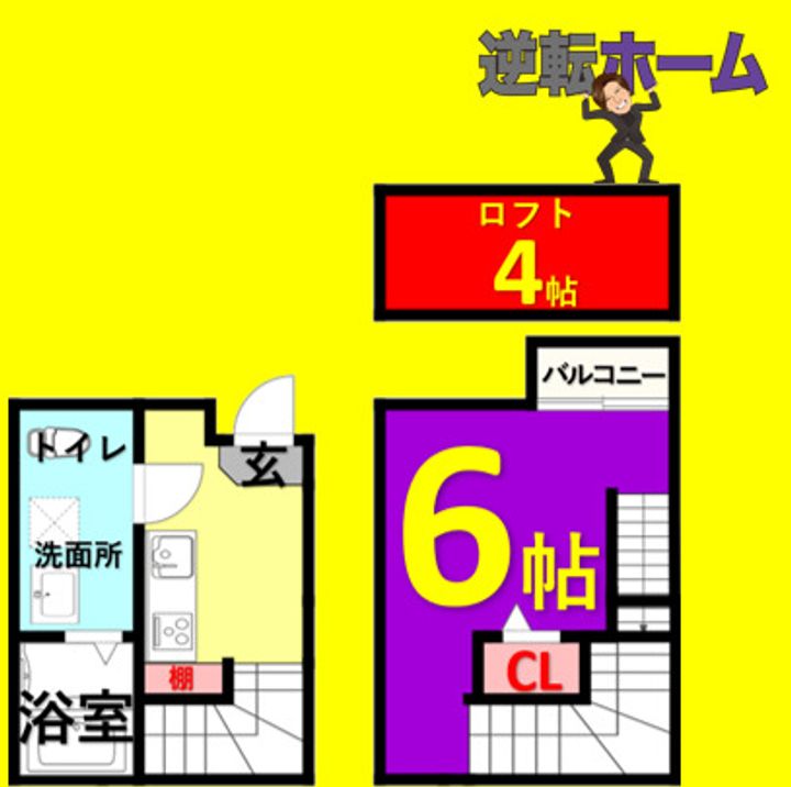 オーフォレストの間取り