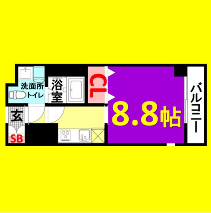 WESTIN上前津の間取り
