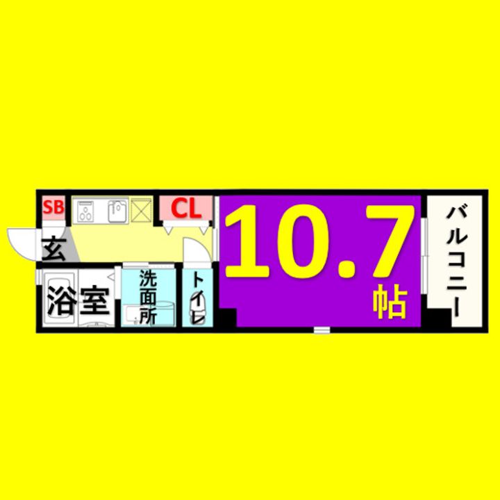 ルヴェール吹上の間取り