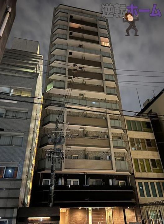 エスリード栄クロスシティの外観