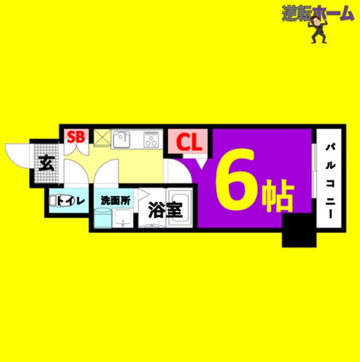 ディアレイシャス泉の間取り