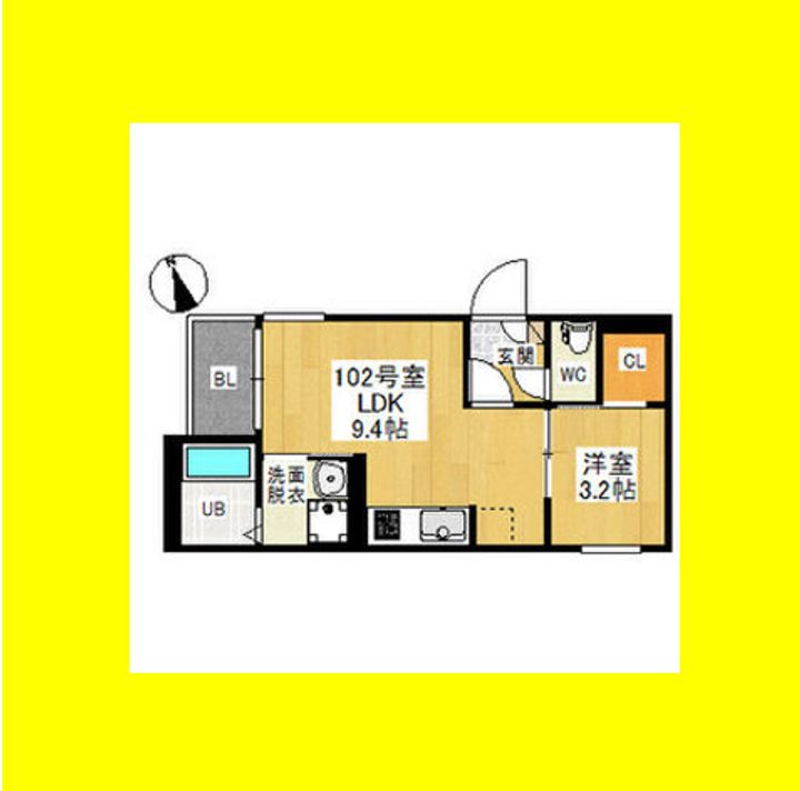 REGALEST COMFORT102の間取り