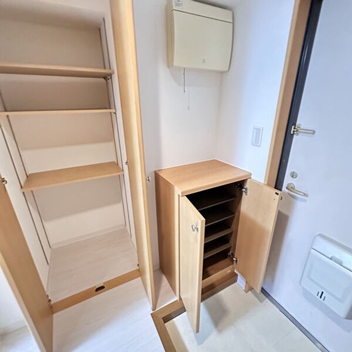プランドール城見通の玄関