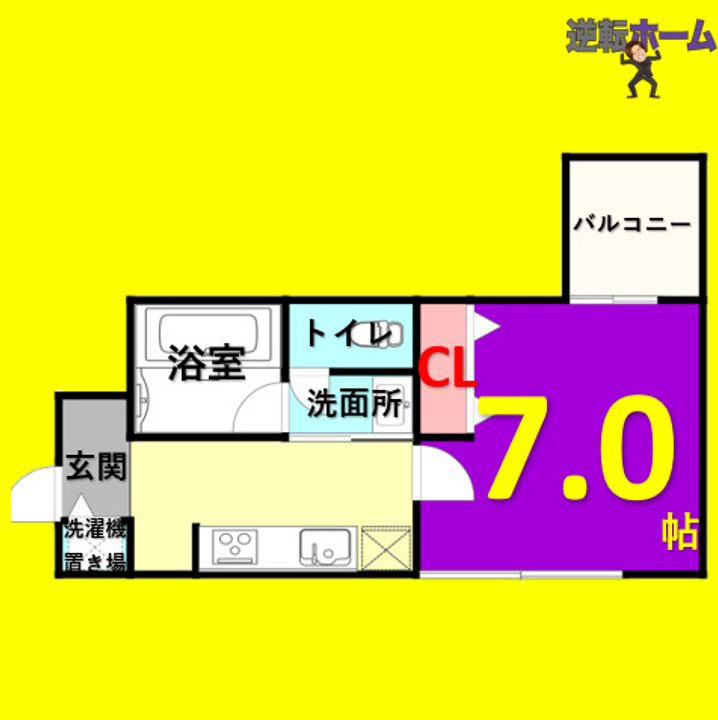 東桜コートの間取り
