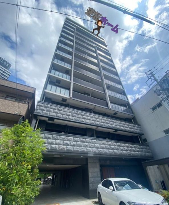 プレサンス栄ライズの外観