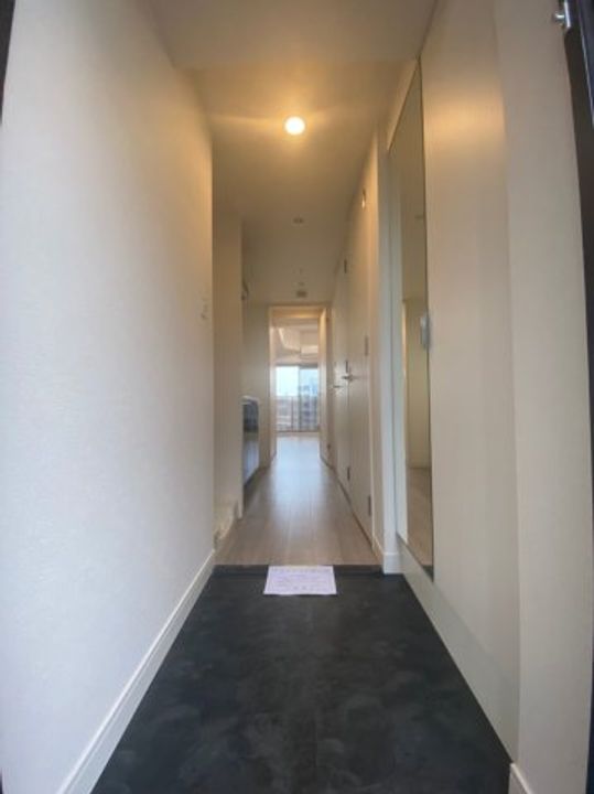 プレサンス新栄リベラの玄関