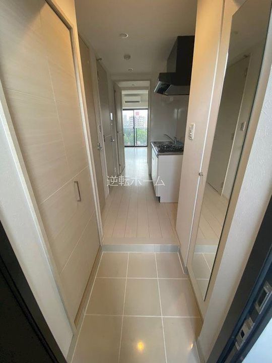 ブランシエスタ東別院の玄関