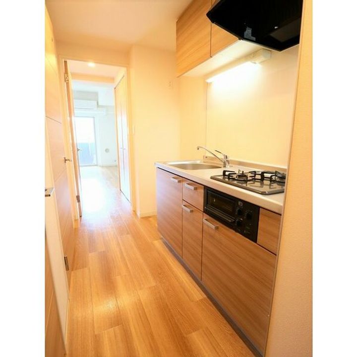 プランドール那古野のキッチン