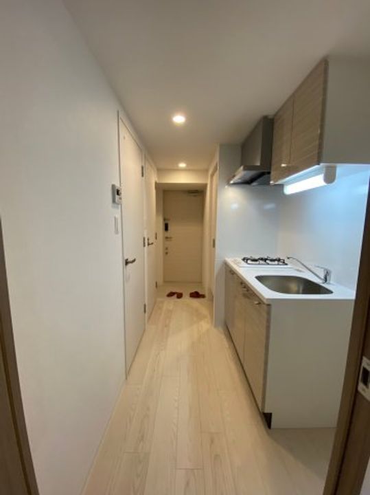 エスリード栄 THE PARKの玄関