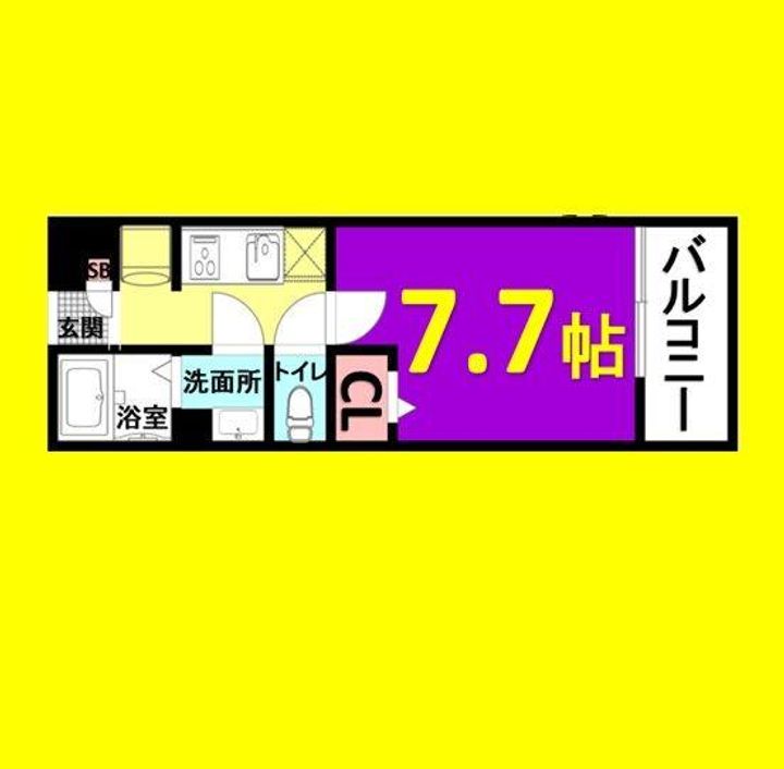 リブリ・パティオ305の間取り
