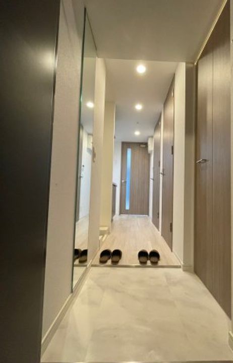 メイクス城西レジデンスの玄関