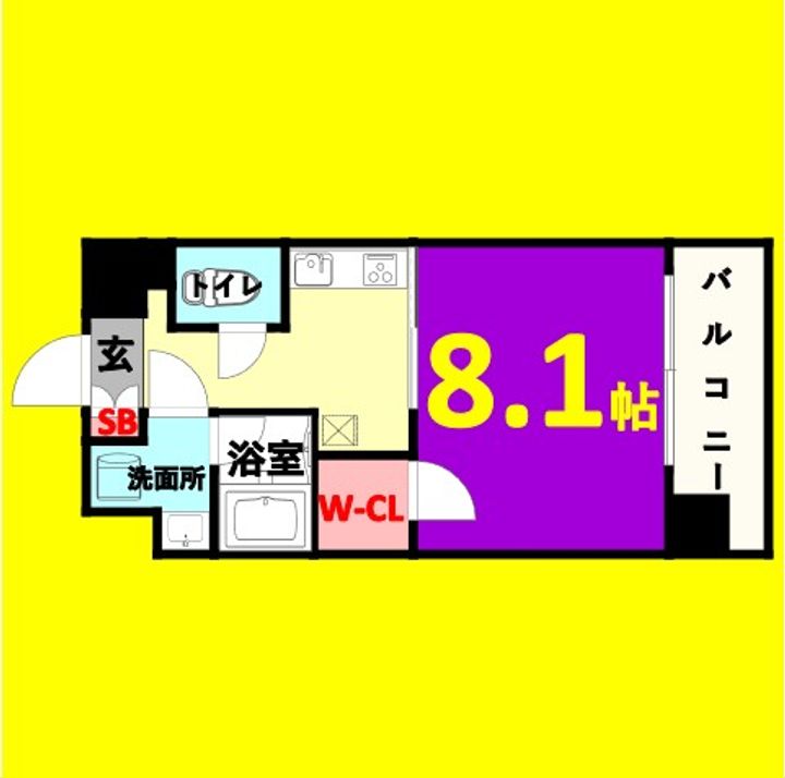 プレミアム浅間町の間取り