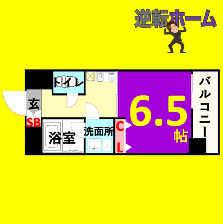 プレミアム浅間町の間取り