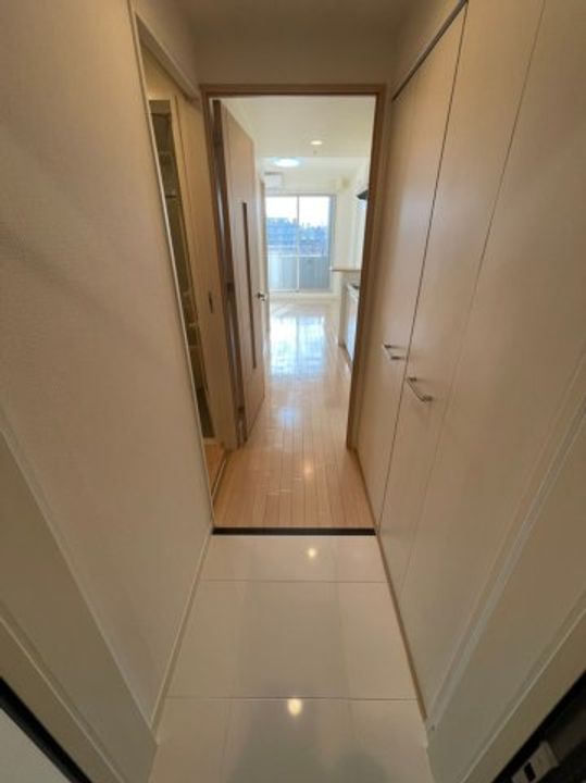 KDX千早レジデンスの玄関