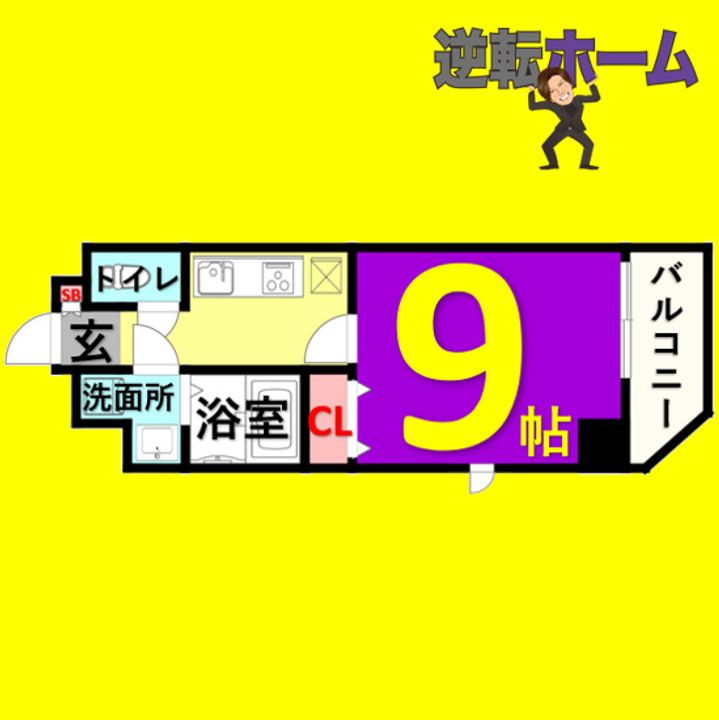 SPACE BEATの間取り
