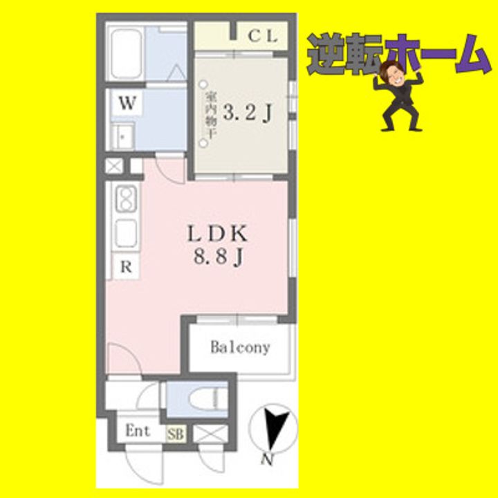 Cherim日比野Grace101の間取り