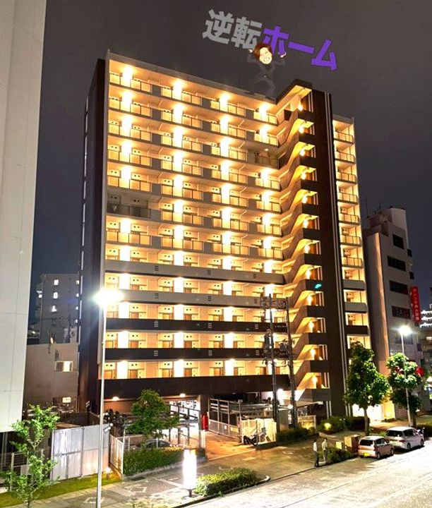 ルクレ新栄レジデンスの外観