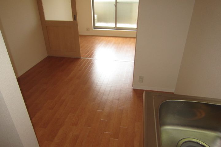 テラコッタの居間