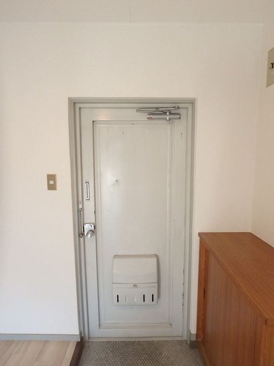 コーポ福島の玄関