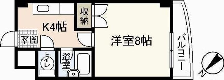 リスティア中筋の間取り