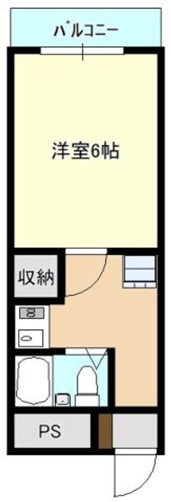 レジデンスハラの間取り