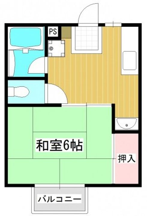 フローレンス2番館の間取り