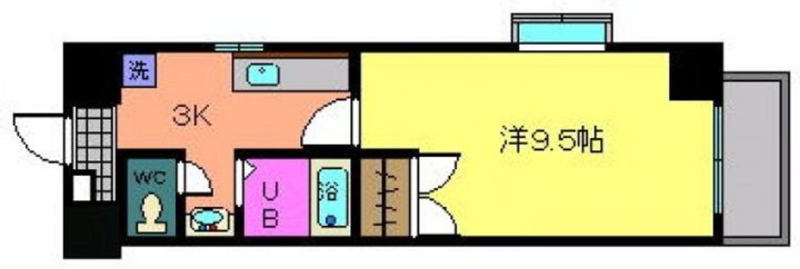 コンフォール下原の間取り