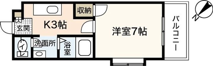 カーサ大塚の間取り