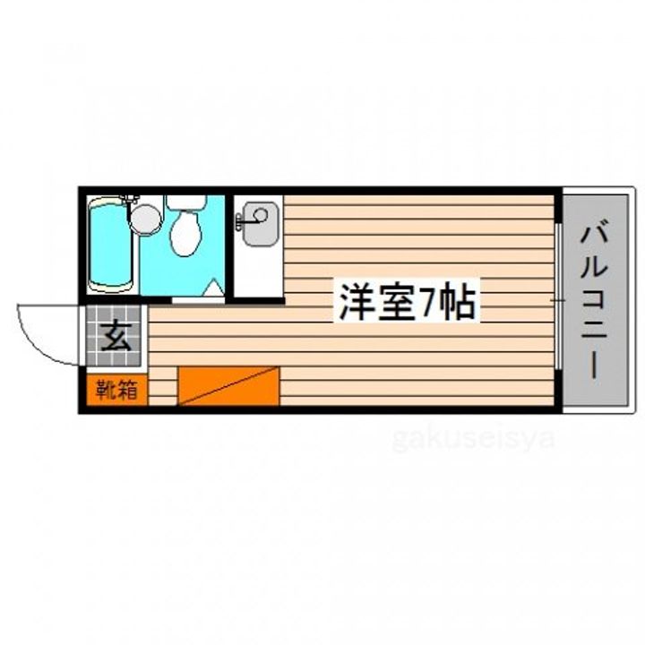 第8長束ビルの間取り