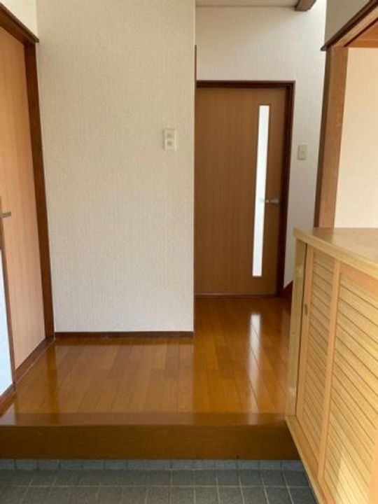 広島県広島市安佐南区川内6丁目(一戸建)の賃貸物件の玄関