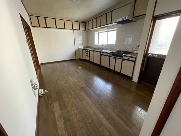 広島県広島市安佐南区山本7丁目(一戸建)の賃貸物件のキッチン