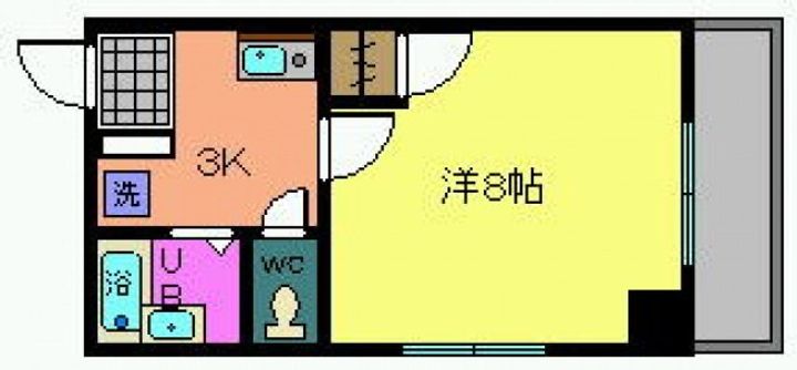 エトワール西村の間取り