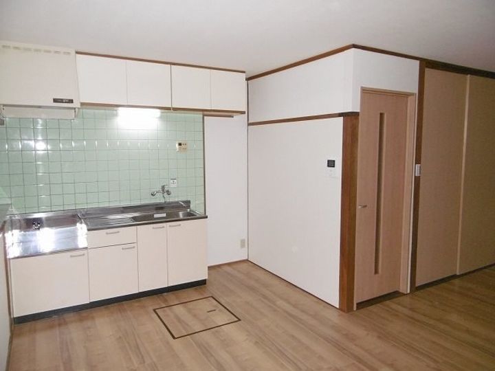 広島県広島市安佐南区大町東1丁目(一戸建)の賃貸物件のキッチン