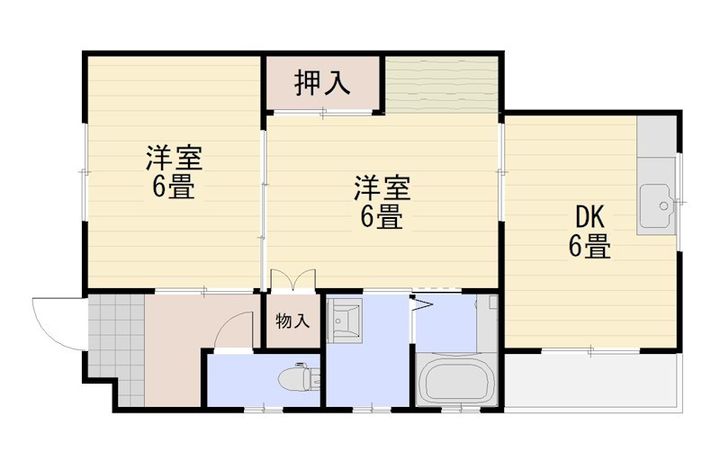 リブレ山本の間取り