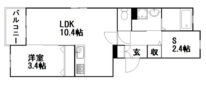 PLATZ Aの間取り