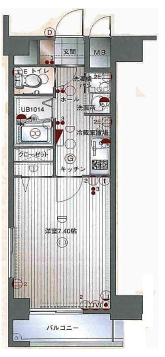 アイ・セレブ祇園の間取り
