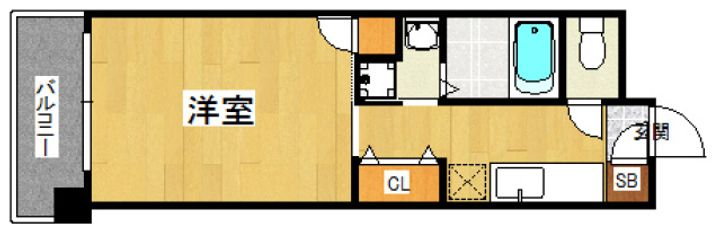 アールヴェールの間取り