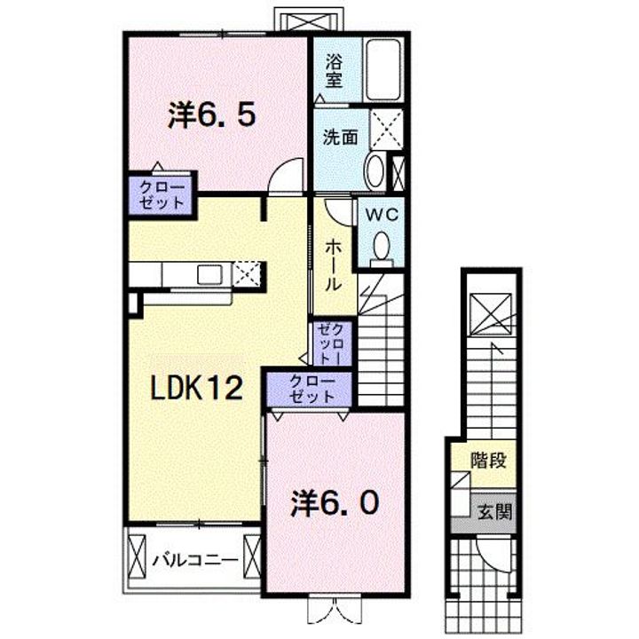 アルドール雅の間取り