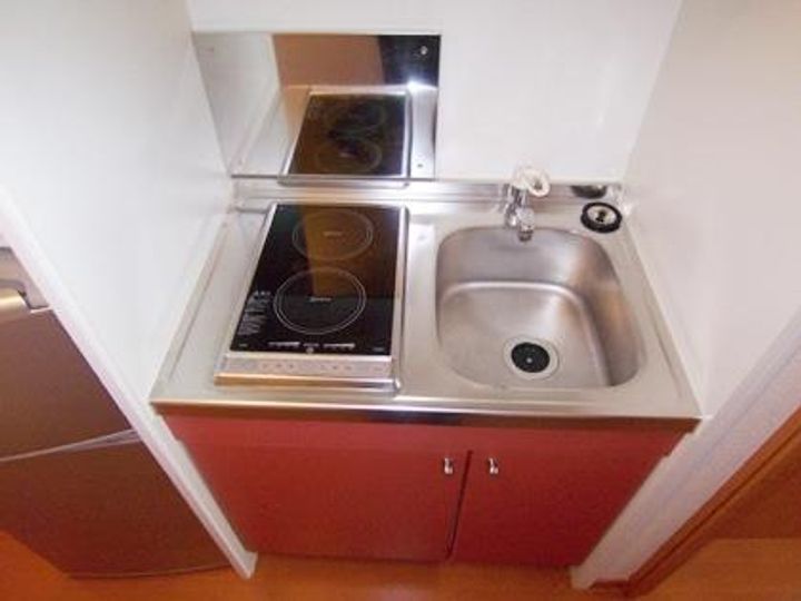 レオパレス上越205のキッチン