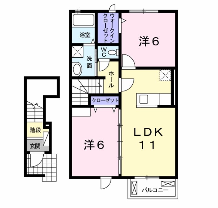ポラリスⅢの間取り