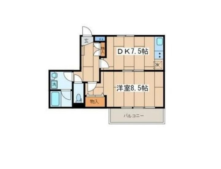 ビーチサイド・マンションの間取り