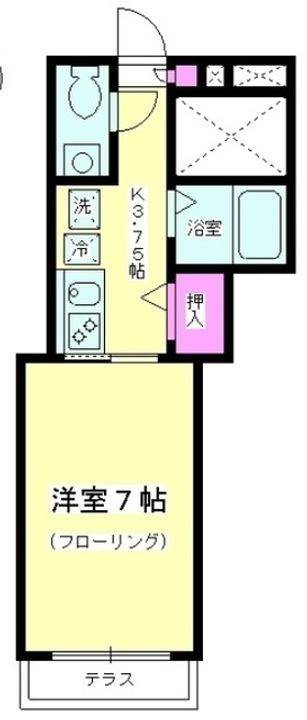 コーラルKの間取り