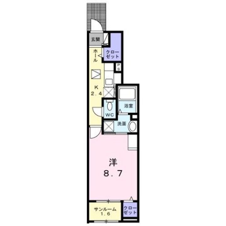 クラスペディアBの間取り