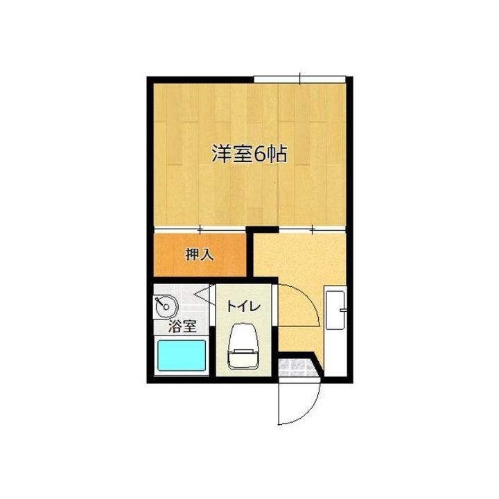 ベルメゾン上町101の間取り