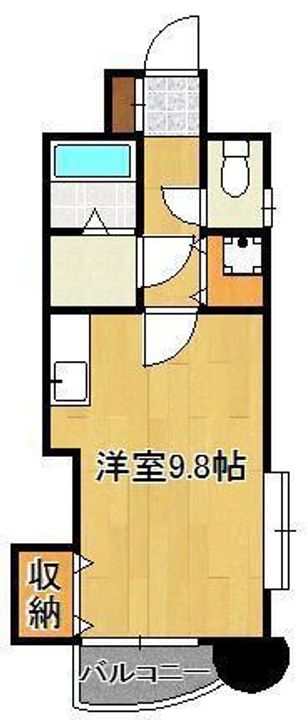 ギャラン小文字の間取り